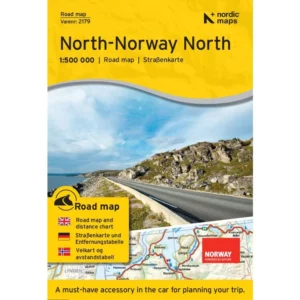 Veikart Nord-Norge Nord - Veikart Norge - Lnr 2179