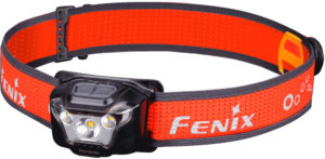 Fenix Hodelykt HL18R-T svart - 500 lumen LED lykt