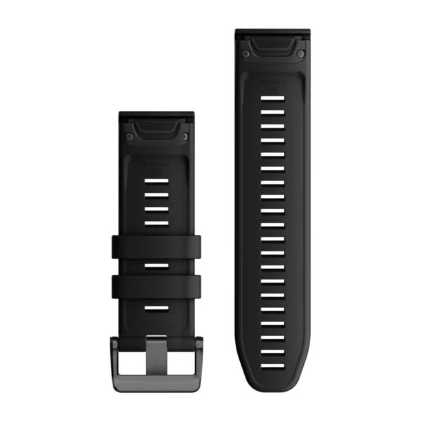 Garmin QuickFit 26-klokkeremmer, Svart silikon