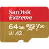 Sandisk MicroSDXC Extreme 64GB Adapter 170MB/s A2 C10 V30