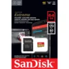 Sandisk MicroSDXC Extreme 64GB Adapter 170MB/s A2 C10 V30