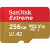 Sandisk MicroSDXC Extreme 256GB Adapter 190MB/s A2 C10 V30